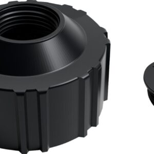 TUFFJUG STANDARD CAP AND PLUG BLACK