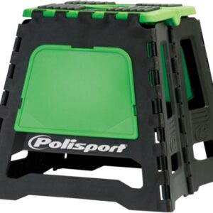 POLISPORT PIT BIKE STAND FOLDABLE POLISPORT LOGO GREEN