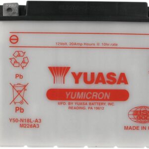 BATTERY YUASA HD DRY Y50-N18L-