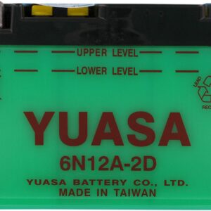 BATTERY YUASA 6-VOLT DRY 6N12A