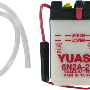 BATTERY YUASA 6-VOLT DRY 6N2A-