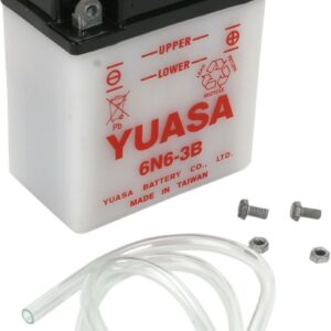 BATTERY YUASA 6-VOLT DRY 6N6-3