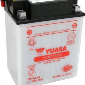 BATTERY YUASA HD DRY YB14A-A2