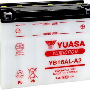 BATTERY YUASA HD DRY YB16AL-A2