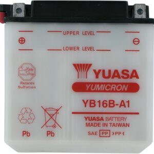 BATTERY YUASA HD DRY YB16B-A1