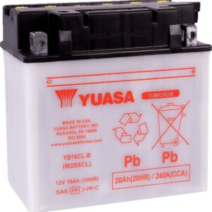 BATTERY YUASA HD DRY YB16CL-B