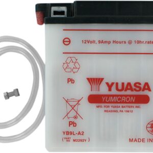 BATTERY YUASA HD DRY YB9L-A2