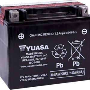 BATTERY YUASA MF YTX12-BS