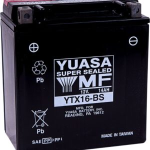 BATTERY YUASA MF YTX16-BS