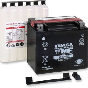 BATTERY YUASA MF YTX20-BS