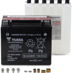 BATTERY YUASA MF YTX20HL-BS