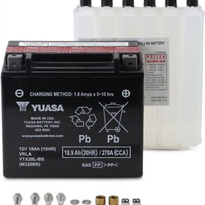 BATTERY YUASA MF YTX20L-BS