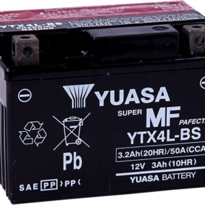 BATTERY YUASA MF YTX4L-BS