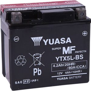 BATTERY YUASA MF YTX5L-BS