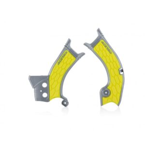 ACERBIS X-GRIP FRAME PROTECTOR SUZUKI RMZ450 18/26 + RMZ250 19/26 - GREY/YELLOW