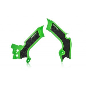 ACERBIS X-GRIP FRAME PROTECTOR KAWASAKI KXF450 19/23 + KXF250 21/24 - GREEN/BLACK