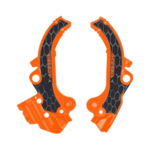 ACERBIS X-GRIP FRAME PROTECTOR KTM/GASGAS/HUSQVARNA SX 65 24/26 - ORANGE/BLACK