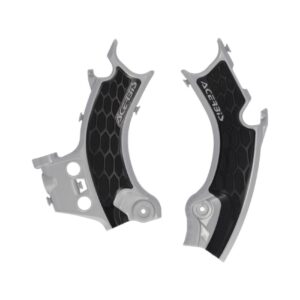 ACERBIS X-GRIP FRAME PROTECTOR HONDA CRF 450R + CRF 250R 25/26 - GREY/BLACK