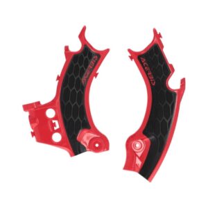 ACERBIS X-GRIP FRAME PROTECTOR HONDA CRF 450R + CRF 250R 25/26 - RED/BLACK