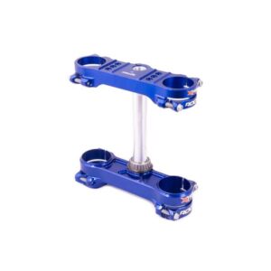 X-Trig ROCS Triple Clamp Kit - 22mm Offset Blue