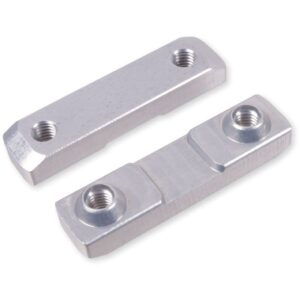 X-Trig Replacement Bar Mount Plate Silver, 2pc
