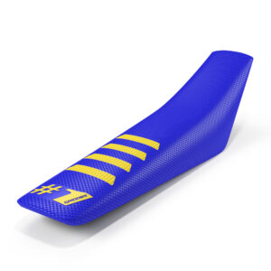 Onegripper - Seat Cover - RIBBED - Blue/Yellow