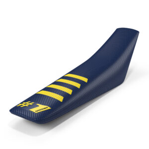 Onegripper - Seat Cover - RIBBED - Dark Blue/Yellow