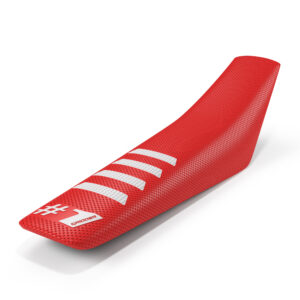 Onegripper - Seat Cover - RIBBED - Red/White
