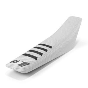 Onegripper - Seat Cover - RIBBED - White/Black