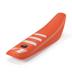 Onegripper - Seat Cover - LIGHT RIB MINI - Orange/White