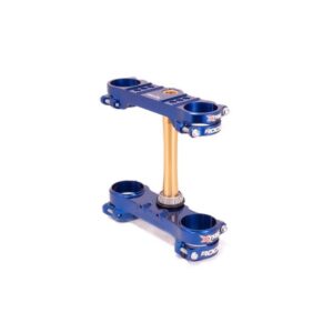 X-Trig ROCS Tech Triple Clamp - offset 24, Blue