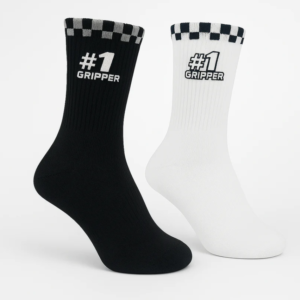 Onegripper - Onegripper Crew Socks - Black - Adult