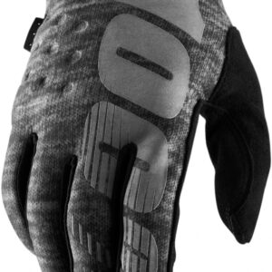 100% BRISKER COLD WEATHER GLOVE HEATHER GREY,