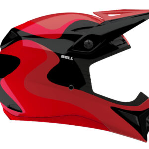 BELL YTH MX-10 MIPS WAVE ECE RED/BLACK