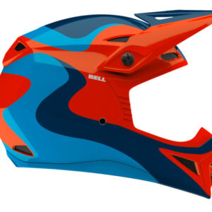 BELL YTH MX-10 MIPS WAVE ECE ORANGE/BLUE