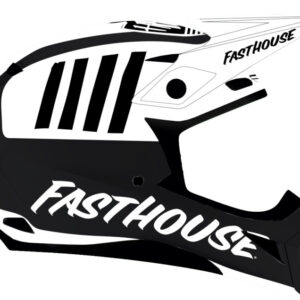 BELL YTH MX-10 MIPS FASTHOUSE ECE BLACK/WHITE