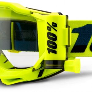 100% ACCURI 2 FORECAST YELLOW CLEAR LENS