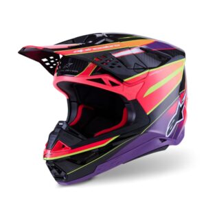 ALPINESTARS HELMET S-M10 ERA PINK/VIO/YL