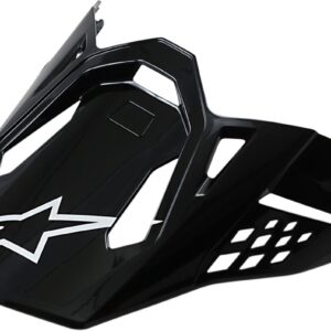 ALPINESTARS VISOR SM10/SM8 BLACK GLOSS