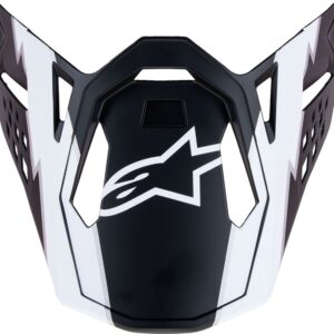 ALPINESTARS VISOR SM10 AMPR BLACK/WHT