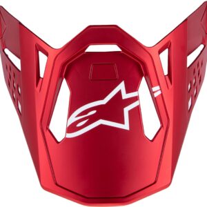 ALPINESTARS VISOR SM10 FLOOD RED