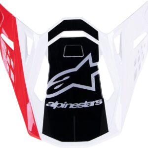 ALPINESTARS VISOR SM10 UNIT RD/WT