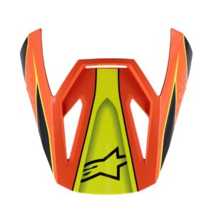 ALPINESTARS VISOR SM3 FRAY BLK/OR/YL