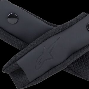 ALPINESTARS CHIN STRAP COVER SET BLACK