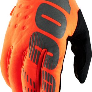 100% GLOVES BRISKER F OR/BK