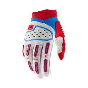 100% GLOVES AIRMATIC RED/WHITE/BLUE