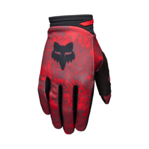 FOX 180 ABYSS GLOVE FLUORESCENT RED