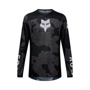FOX 180 BNKR JERSEY BLACK CAMO