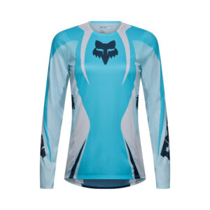 FOX WOMENS FLEXAIR THORN JERSEY SKY BLUE